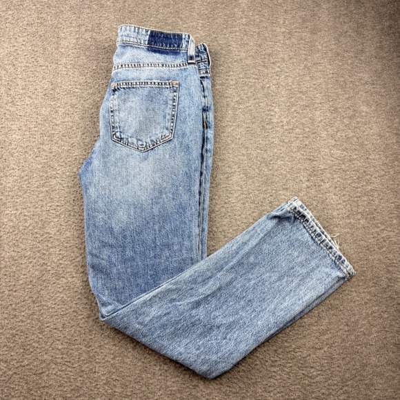 Aeropostale Denim - Aeropostale Aero Boyfriend Distressed Light Wash Button Fly Denim Jeans 00‎ Reg